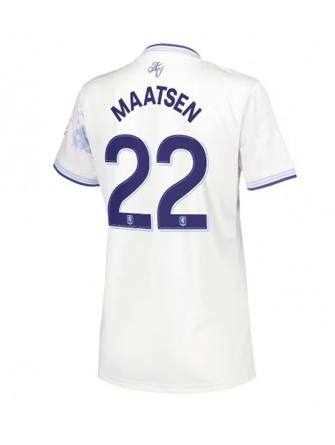 Aston Villa Ian Maatsen #22 Replika Tredje Kläder Dam 2025-26 Kortärmad Aston Villa Ian Maatsen #22 Replika Tredje Kläder Dam 2025-26 Kortärmad